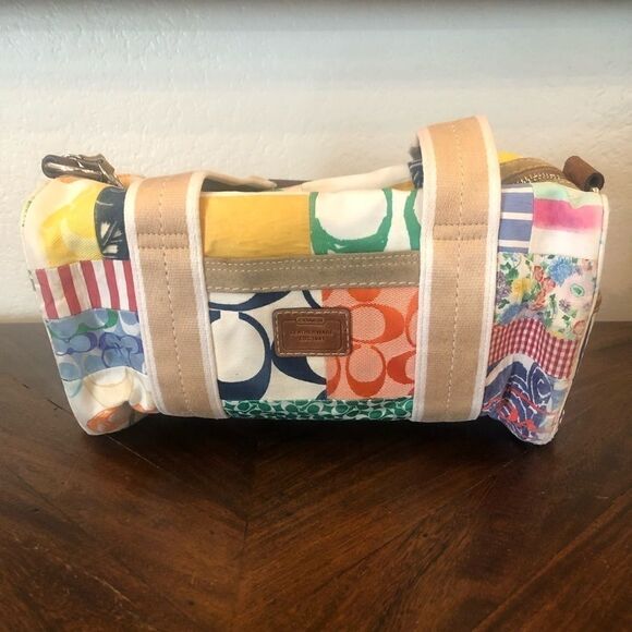 Coach multicolor signature tote - Picture 2 of 3